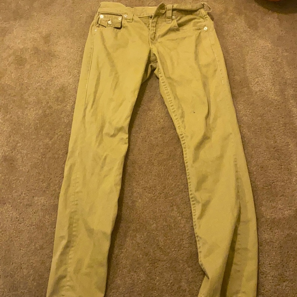True Religion Straight Khakis Size 29